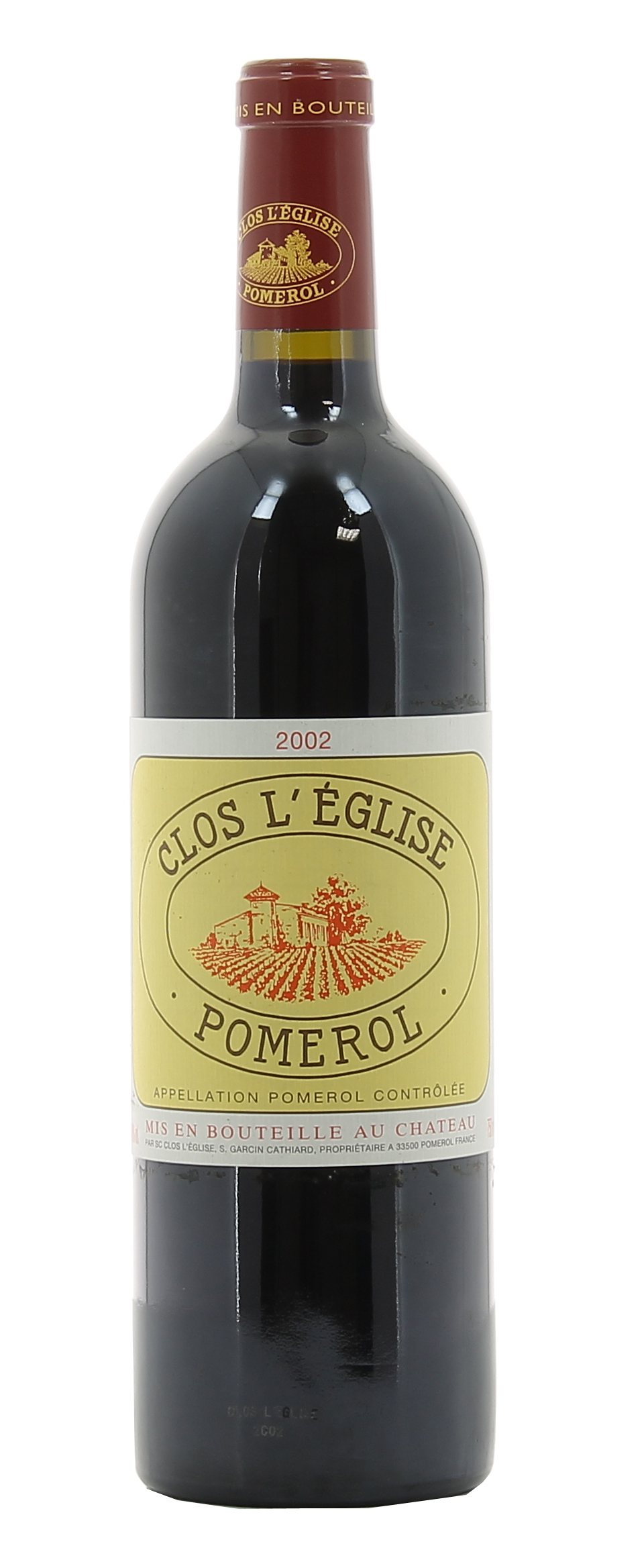Clos L´Eglise 2014 Pomerol Clos L´Eglise 1855 CRU A/S